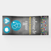 スクーカスタムルナースチャルクボードドアデコレーション 横断幕 (横)