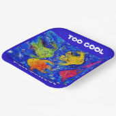 スクークールル・スクエア紙プレート ペーパープレート (傾斜あり)