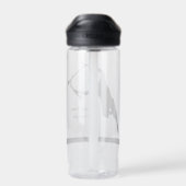 スクータやる気を起こさせるー引用文グッドタイム ウォーターボトル (背面)