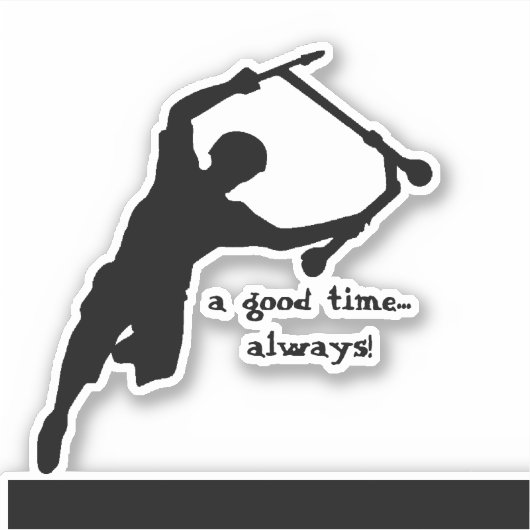 スクータやる気を起こさせるー引用文グッドタイム シール (正面)