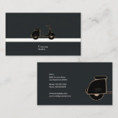 スクータエレガントー 名刺 (正面/裏面)