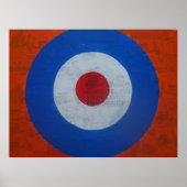 スクータモダンーの背景を持つターゲット ポスター (正面)