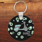 スクータモダンーキーチェーン キーホルダー (正面)