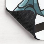 スクーターおよびコーヒーMOUSPAD マウスパッド (コーナー)