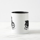 スクーターかEバイク-これは私がいかに転がるかです! マグカップ (中央)