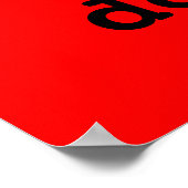 スクーターしない ポスター (角)