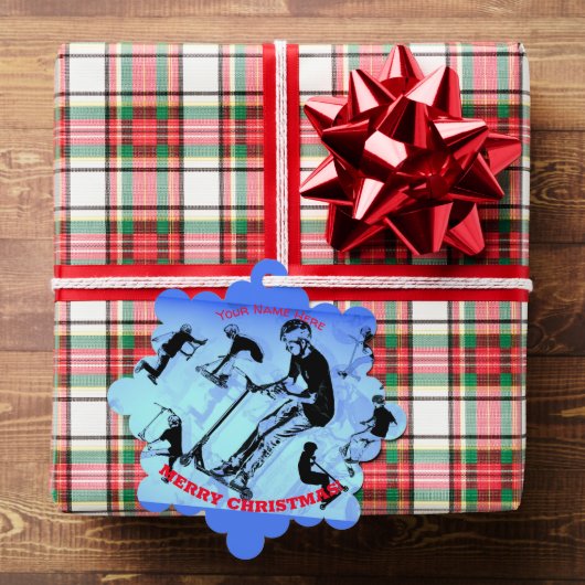 スクーターについてのすべて – スクーターのライダー オーナメントカード (インサイチュ (ギフト))