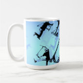 スクーターについてのすべて – スクーターのライダー コーヒーマグカップ (左)