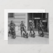 スクーターによるメール ポストカード (正面/裏面)