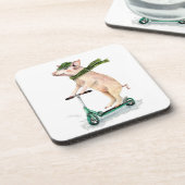 スクーターにピギーを乗せる コースター (左側)