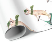 スクーターにピギーを乗せる ラッピングペーパー (ロールコーナー)