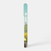 スクーターに乗った犬 iPhone 16ケース (左側面)