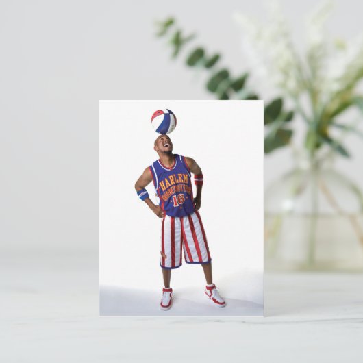 スクーターのボールが頭を回転する ポストカード (スタンド正面)