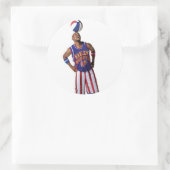 スクーターのボールが頭を回転する ラウンドシール (バッグ)