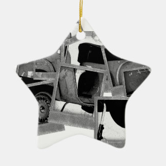 スクーターのモンタージュ セラミックオーナメント