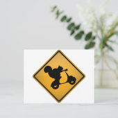 スクーターのリス ポストカード (スタンド正面)