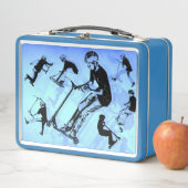 スクーターの事だ! – スクーターのトリック メタルランチボックス (インサイチュ)