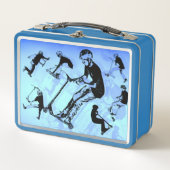 スクーターの事だ! – スクーターのトリック メタルランチボックス (正面)