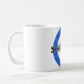 スクーターの女の子のLambrettaのマグ コーヒーマグカップ (左)