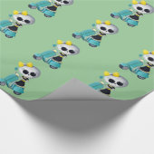 スクーターの少し失敗の死 ラッピングペーパー (角)