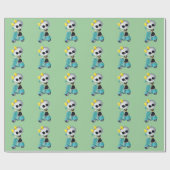 スクーターの少し失敗の死 ラッピングペーパー (フラット)