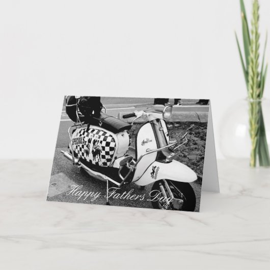 スクーターの父の特別なデイカード カード (正面)