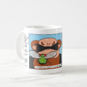 スクーターの魔神のマグの充満 コーヒーマグカップ (正面左)