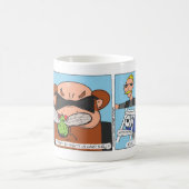 スクーターの魔神のマグの充満 コーヒーマグカップ (中央)