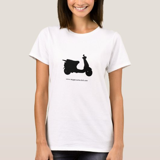 スクーターのTシャツ Tシャツ (正面)