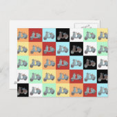 スクーターはがき ポストカード (正面/裏面)