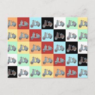 スクーターはがき ポストカード