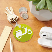 スクーターアイコンキーチェーン キーホルダー