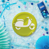 スクーターアイコン ペーパープレート (パーティー)