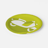 スクーターアイコン ペーパープレート (アングル)