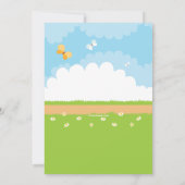 スクーターガールパーティの招待状 招待状 (裏面)