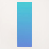 スクーターグラデーション色ヨガマット ヨガマット (正面)