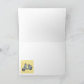 スクーターグリーティングカード カード (内部)