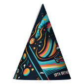 スクータージャンプゾーンスケートボード13誕生日 パーティーハット (左)