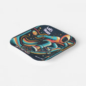 スクータージャンプゾーンスケートボード13誕生日 ペーパープレート (傾斜あり)