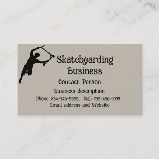 スクータースクートフィットネス 名刺 (正面)