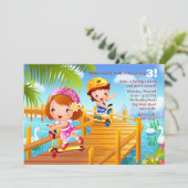 スクータートッツ招待状 招待状 (スタンド正面)