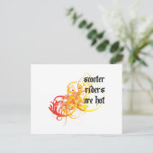 スクーターライダーが熱い ポストカード (スタンド正面)