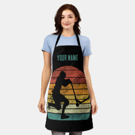 スクーターヴィンテージサンセットレトロEスクーターデザイン エプロン