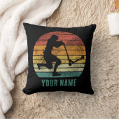 スクーターヴィンテージサンセットレトロEスクーターデザイン クッション (ブランケット)