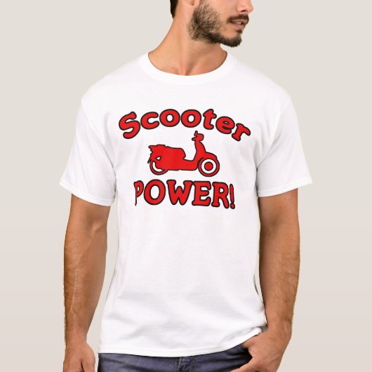 スクーター力! Tシャツ (正面)