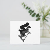 スクーター少年 - 特技スクーター5 ポストカード (スタンド正面)