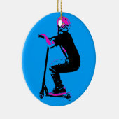 スクーター巡洋艦 – スクーター少年 セラミックオーナメント (右)