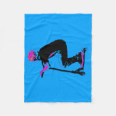 スクーター巡洋艦 – スクーター少年 フリースブランケット (正面)