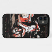 スクーター愛好家のためのデザイン Case-Mate iPhoneケース (裏面(横))