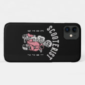 スクーター愛好家 あなたのスローガン Case-Mate iPhoneケース (裏面(横))